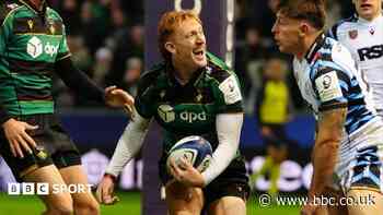 Northampton beat Cardiff for first English win in Champions Cup