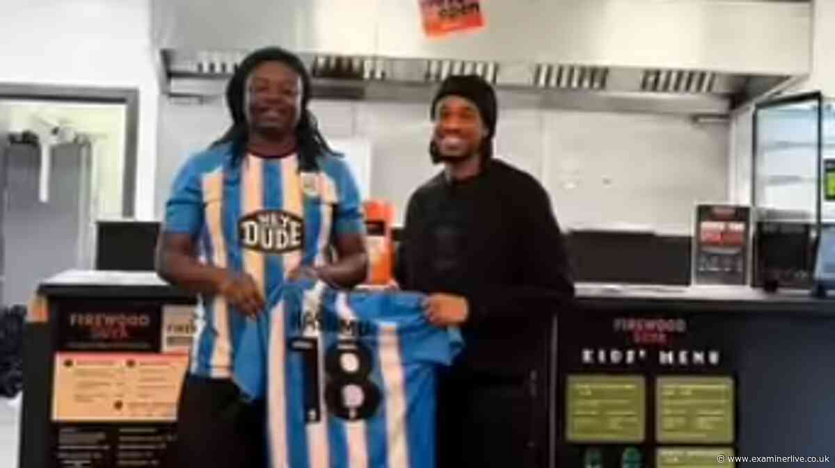 Huddersfield Town star spotted visiting popular food spot