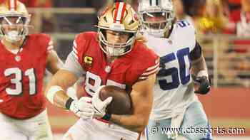 49ers vs. Commanders odds, picks: Monday Night Football first touchdown predictions include George Kittle