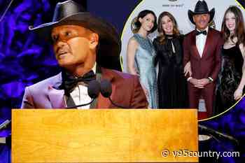 Tim McGraw's Country Music Hall of Fame Speech