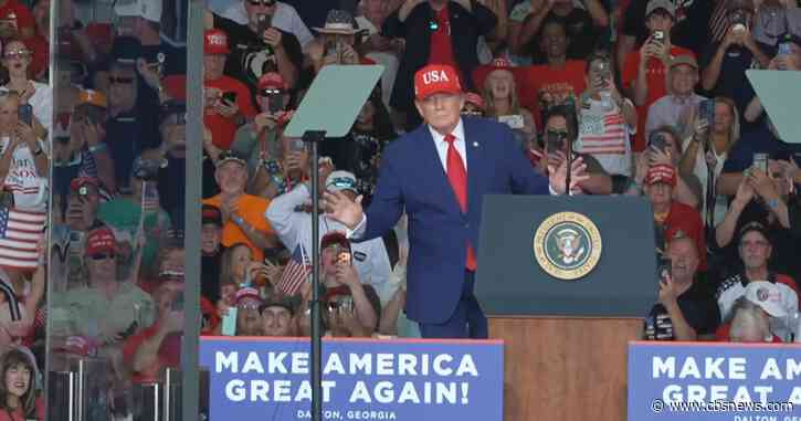 Trump returning to Georgia for Macon rally on Saturday