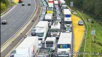Man dies following M6 crash involving van and lorry which has left motorway shut for nearly 24 hours