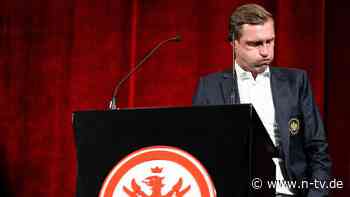 Standing Ovations nach Knall: Krösche verabschiedet sich unter Tränen von Eintracht Frankfurt