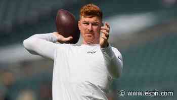 Falcons sign veteran QB Dalton, release QB Rush