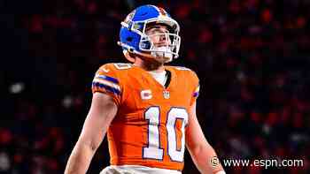 Broncos not considering benching Nix amid offense's struggles, Payton says