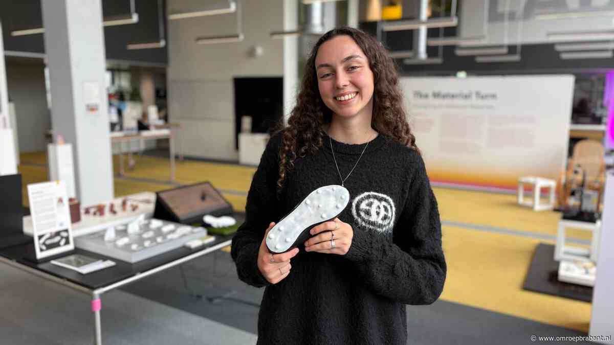 Eva maakte deze voetbalschoen speciaal voor vrouwen