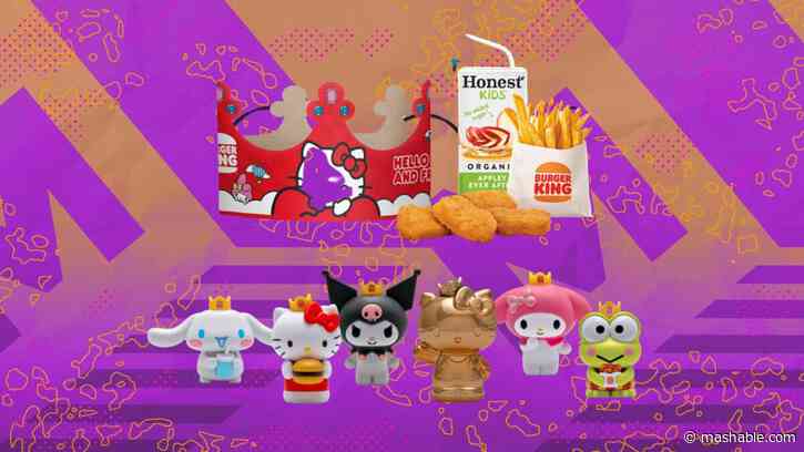 Burger King’s new Hello Kitty collab features 6 exclusive toys inside blind boxes — how to get yours