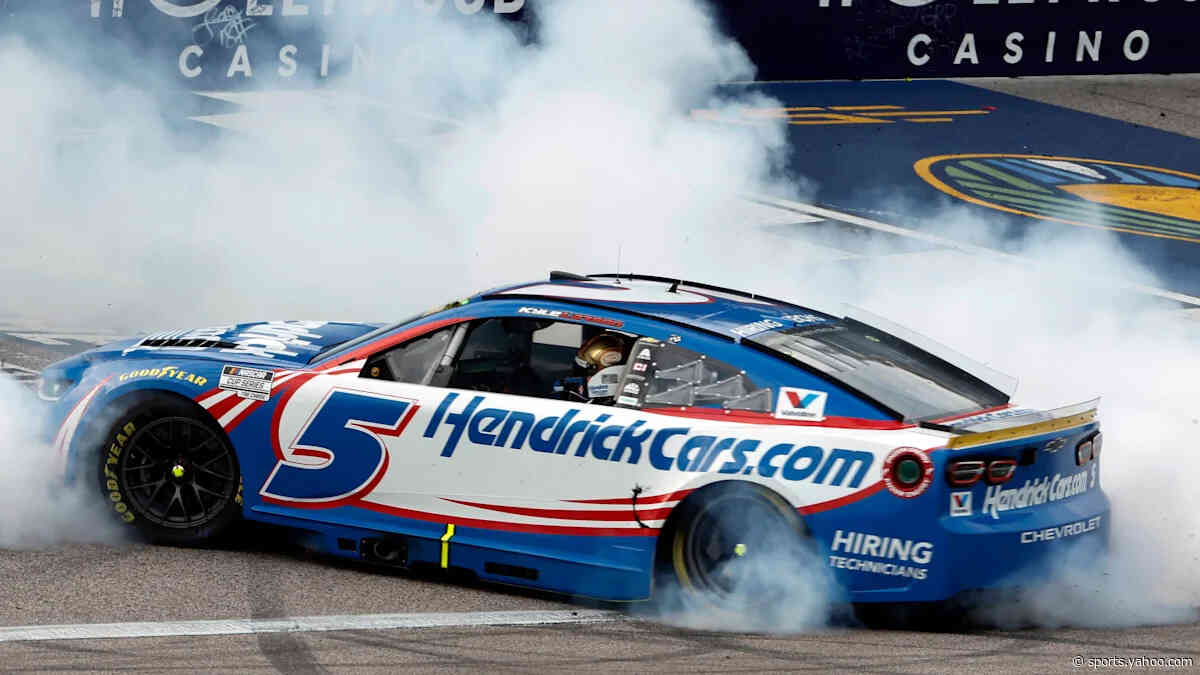 Larson finally stumbles in NASCAR's championship. Was it just a bad day or sign of serious trouble?