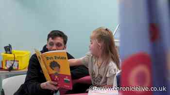 Meet the man bringing the 'magic of stories' to poorly children on Newcastle's hospital wards
