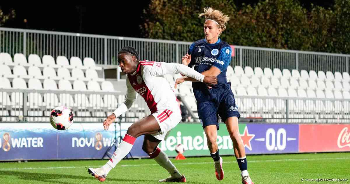 LIVE 20.00 uur | Jong Ajax - De Graafschap (1-1)