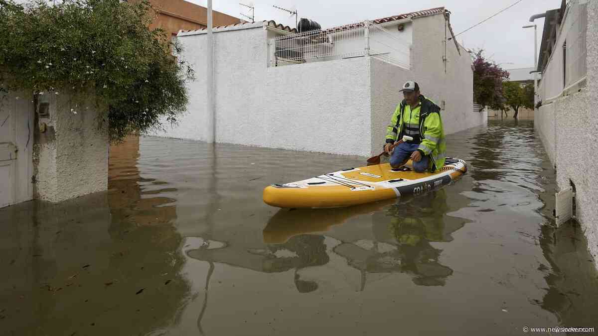 Vijf doden door noodweer in Spanje, man komt om door rotsblok op auto
