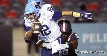 Argos mum on QB Kelly’s injury, playing status