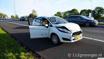 Ongeval op A7 tussen Groningen & Leek