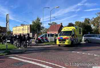 Ongeval in Winschoten,  1 lichtgewonde