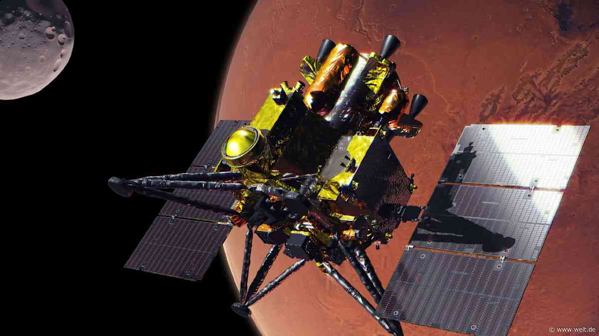 Zehn Gramm sollen auf die Erde geholt werden – spektakuläre Mars-Mond-Mission gestartet