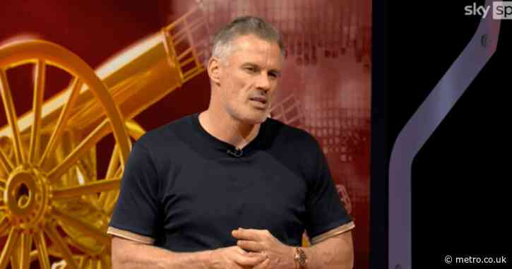 Jamie Carragher makes Premier League title prediction as Arsenal chase Manchester City