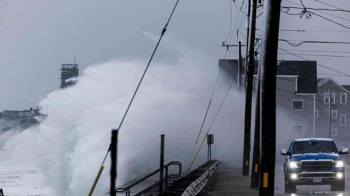 Millions brace for impact as nor'easter threatens East Coast today with up to 14-foot waves
