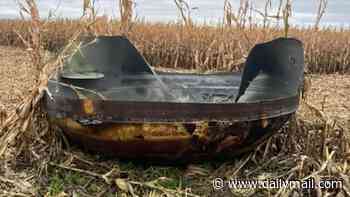 Agents race to Minnesota crash site as 'foreign' object from space is found in crops