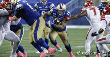 Bombers can secure CFL playoff spot with victory