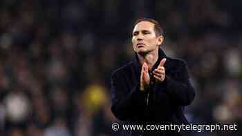 Frank Lampard takes heart from Coventry City 'personality' that whole stadium felt