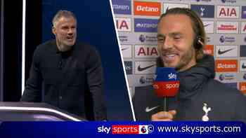 'Your favourite pundit is Keane?!' - Carra shares joke with Maddison