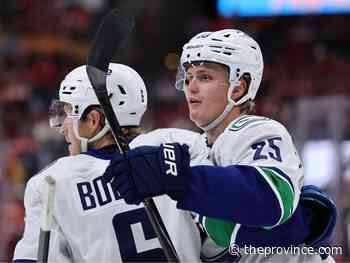 Canucks: Emergence of big-hitting blueliner Elias Pettersson no surprise