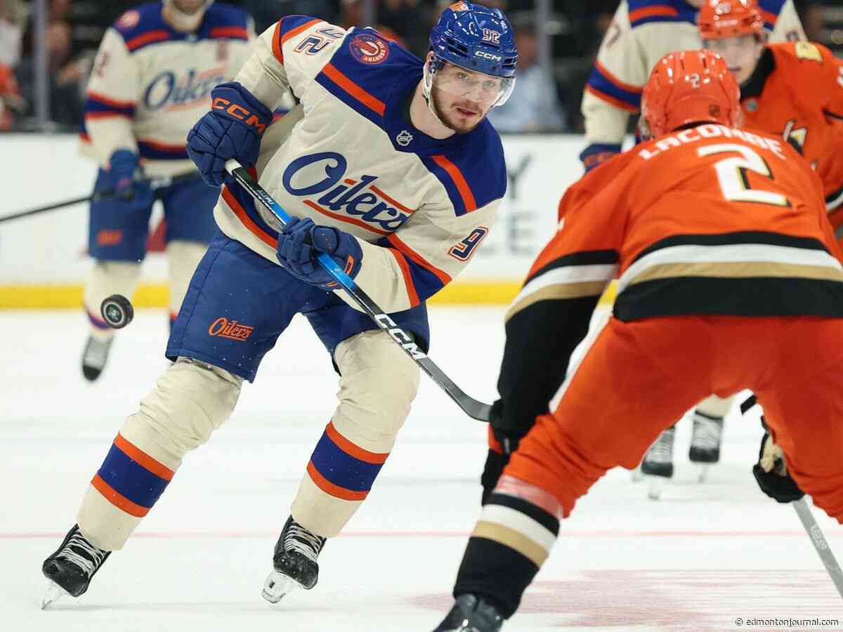 Oilers notebook: Vasily Podkolzin playing in rarefied space