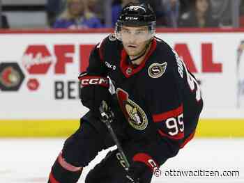 'I will find it': Senators' Burakovsky vows to improve play as team's offence stalls out