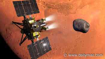 Mission to Mars! Japanese spacecraft begins epic five-year quest to bring Martian moon samples back to Earth for the first time