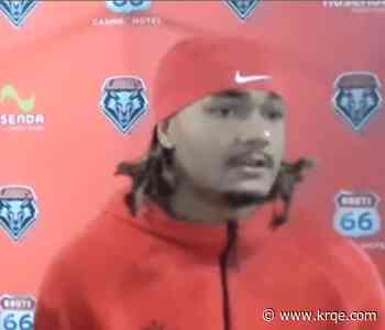 UNM’s Darren Agu named Mountain West Defensive Player of the Week