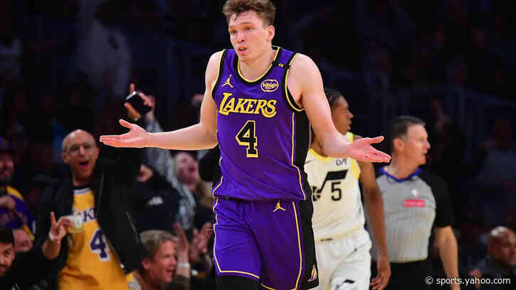 Lakers waive Dalton Knecht, roster now at 15 players