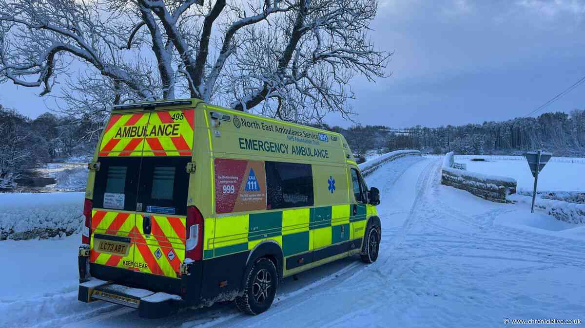 From flu to icy roads - the North East Ambulance Service launches winter safety campaign