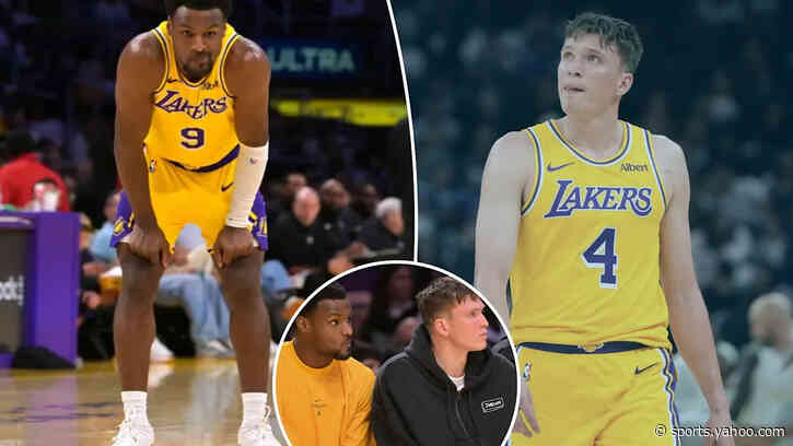Bronny James, Dalton Knecht excused from Lakers’ practice as cut rumors swirl