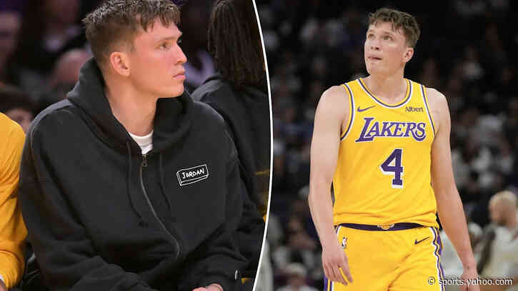 Lakers cut Dalton Knecht, making roster compliant with league’s rules