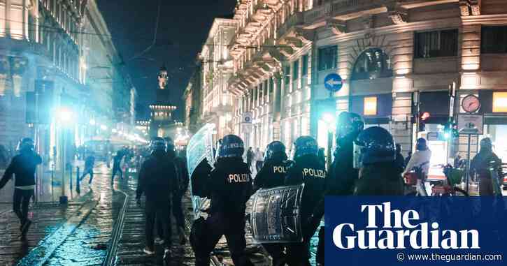 Milan luxury shops close as Italy prepares to deploy troops in the city after days of protests