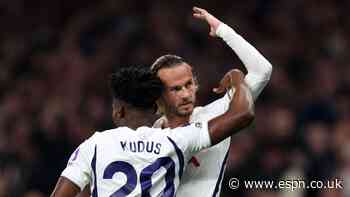 Maddison scores in 'dream' return as Spurs finally win