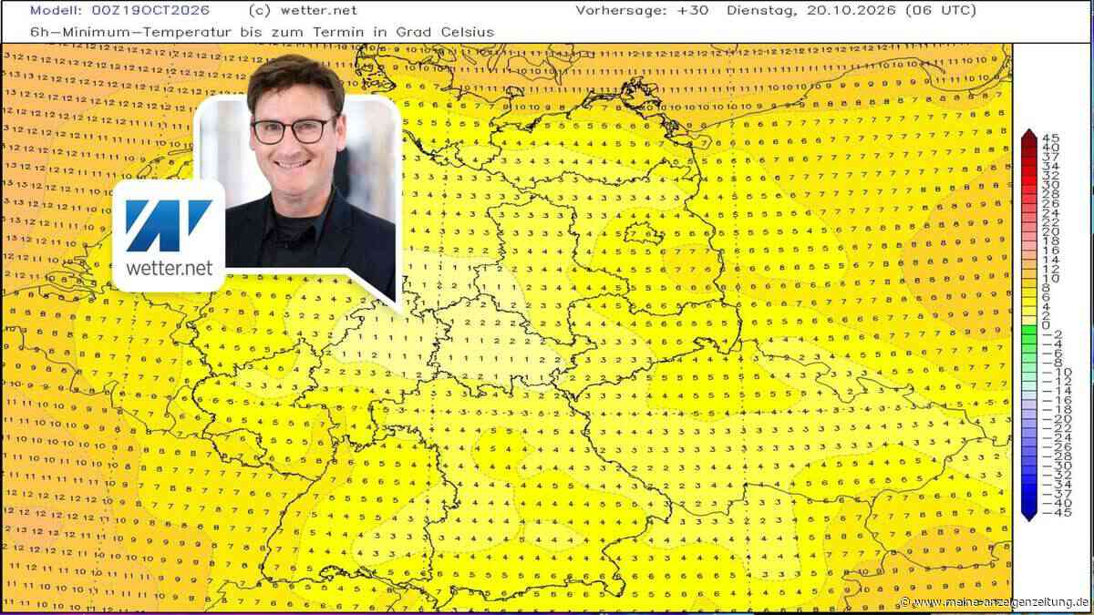 Jetzt Pflanzen reinholen: Nach der Frostnacht übernimmt wieder der Herbst das Kommando