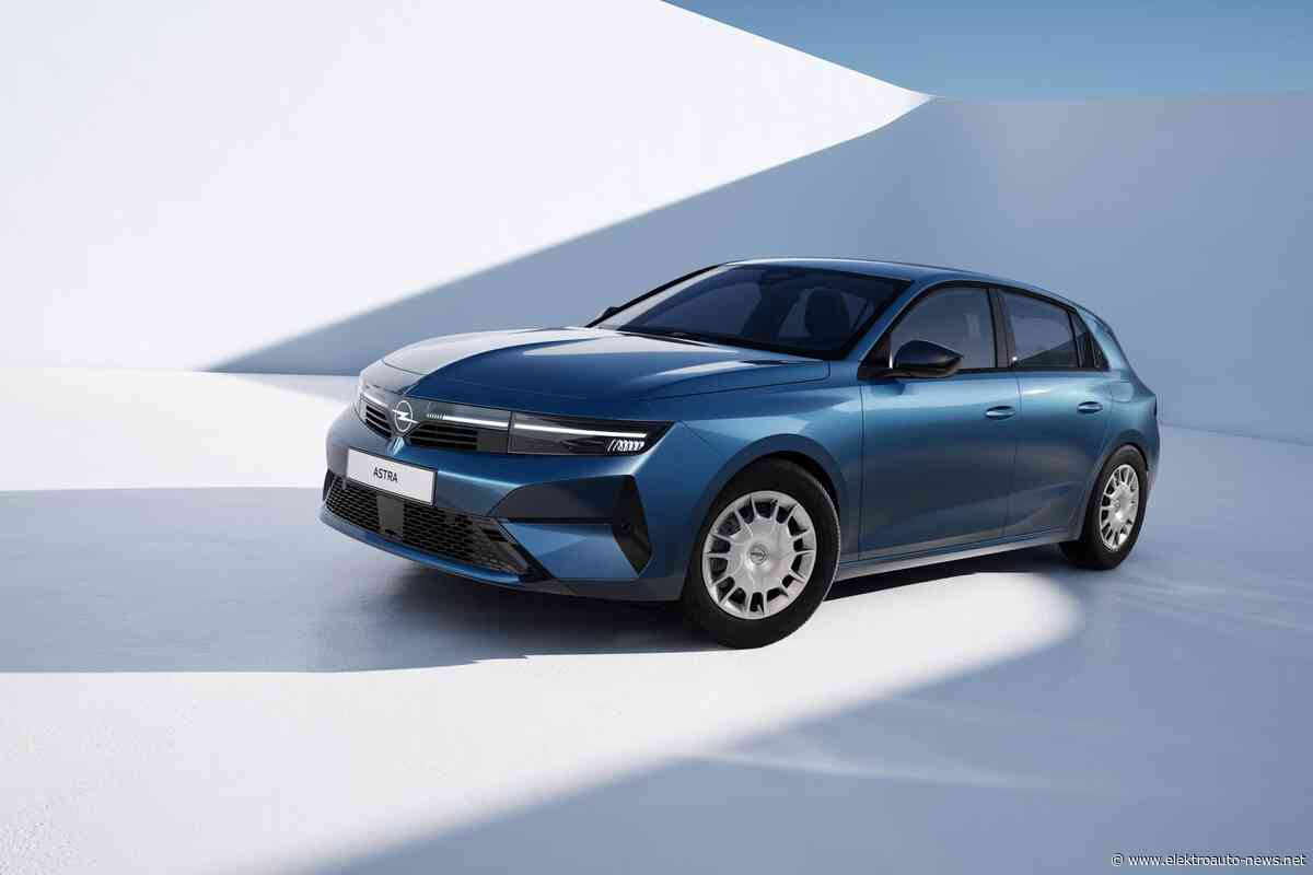 Opel Astra Electric Start: E-Auto jetzt ab 36.490 Euro