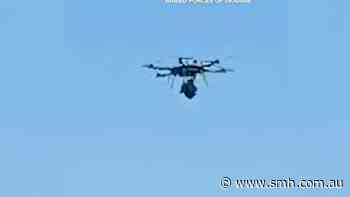 Wounded soldier airlifted from front line by drone in ‘world first’