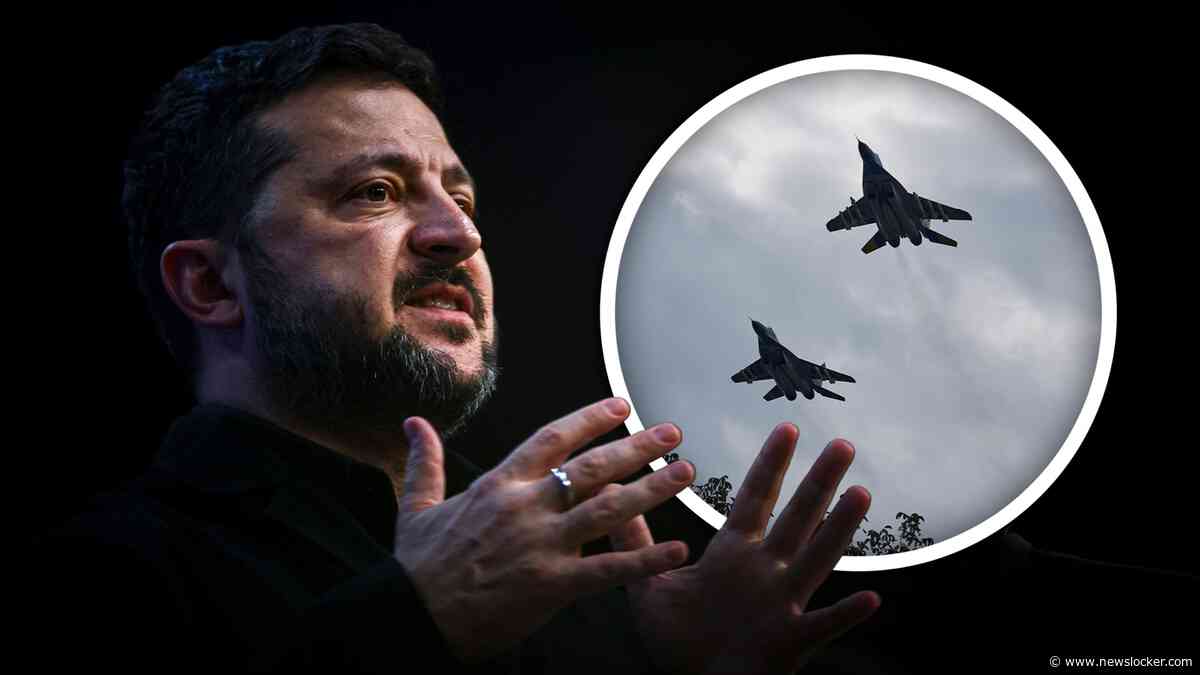 Oekraïne jaagt met peperdure F-16’s succesvol op Russische drones, maar vloot kraakt onder druk: ’Geen duurzame oplossing’