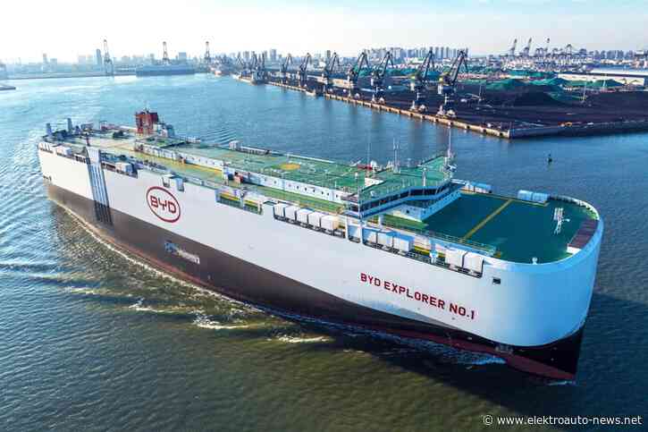 BYD verdoppelt seine Transportschiff-Flotte