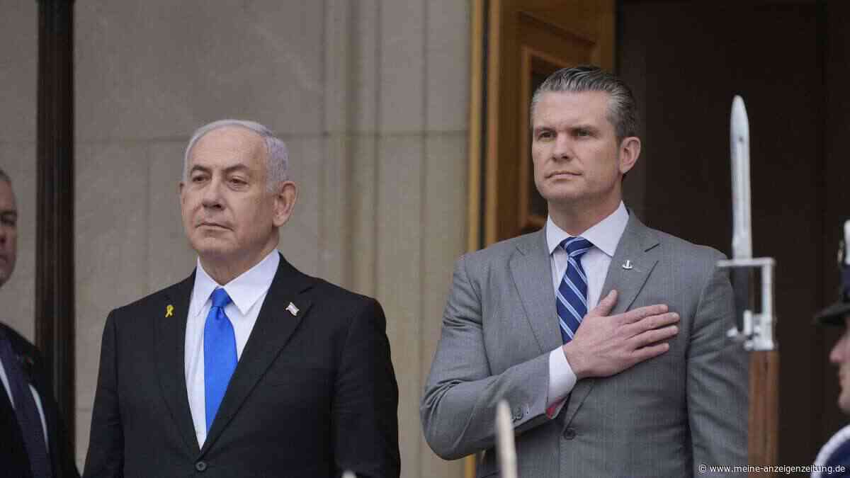 Hegseth trifft Netanjahu bei überraschendem Israel-Besuch