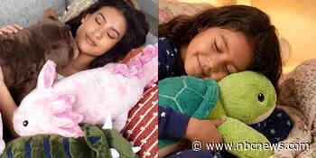 These weighted stuffed animals are the adult version of a security blanket