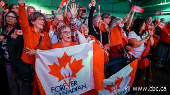 Albertans vote to remain in Canada, CBC News projects