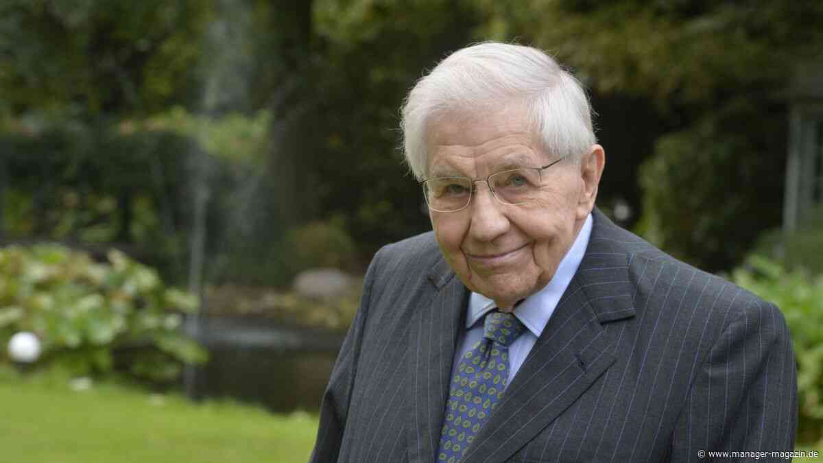 Miele: Langjähriger Firmenchef Peter Christian Zinkann ist im Alter von 98 Jahren gestorben
