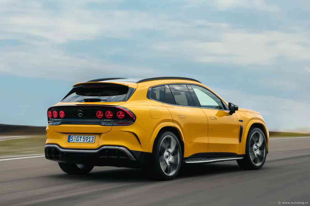 Je kunt de nieuwe elektrische Mercedes-AMG GT SUV upgraden naar een V8