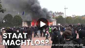Frankreich versinkt im Flammenmeer: Schwere Krawalle, Plünderungen und Rathaus-Sturm