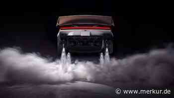 Porsche Mission S und Tesla Roadster: alte gegen neue Welt
