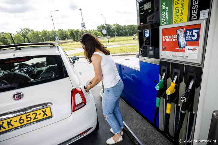 Benzineprijs blijft hard dalen: zelfde niveau als twee maanden geleden