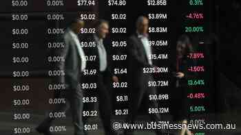 Australian shares fall, dragged lower by NAB and BHP